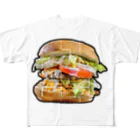 PuRiHaのハンバーガー２ フルグラフィックTシャツ