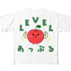 Otters LadenのLevel あっぷる All-Over Print T-Shirt