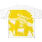 地下5Fアイドルソングライター美広まりなの2016年ア◯ルTシャツ(黄色デザイン) フルグラフィックTシャツ
