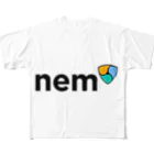 仮想通貨ガチホ太郎のNEM フルグラフィックTシャツ