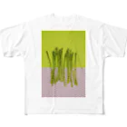 PuRiHaのアスパラ All-Over Print T-Shirt