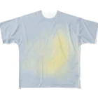 ミナミの島のぼやけた月 All-Over Print T-Shirt