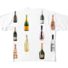 Big up!の高級シャンパン's All-Over Print T-Shirt