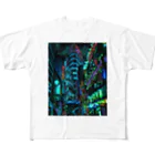 aero_acidのcyberpunk  tokyo フルグラフィックTシャツ