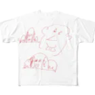 chandelier_tknrの山くんと山口くん フルグラフィックTシャツ