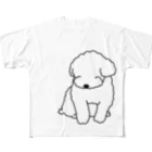 nikaroomのまったりわんこ フルグラフィックTシャツ