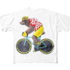 segasworksのクマの自転車乗り All-Over Print T-Shirt