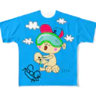 SANのたまのりくん All-Over Print T-Shirt