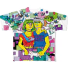 CHEBLOのTWIN SPARK All-Over Print T-Shirt