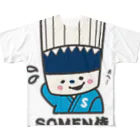 そうめん侍のSOMEN侍「えへ」NEWモデル フルグラフィックTシャツ