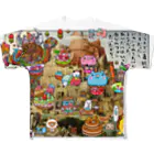 ３２６（なかむらみつる）のバベル All-Over Print T-Shirt