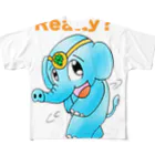 RAJACAFEのReally ? All-Over Print T-Shirt