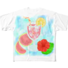 Lily bird（リリーバード）の南国パラダイス♪グァバジュース！2 All-Over Print T-Shirt
