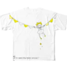 れもんとりぼんのChico*-yellow- フルグラフィックTシャツ