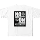 TeamSOSの雑貨屋さんのNO WARM,ON BATTLE フルグラフィックTシャツ