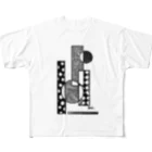 しゅな@パピルグラファーのモノクローム All-Over Print T-Shirt