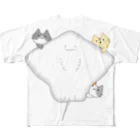 めいぷるのほほえみエイちゃんにゃ All-Over Print T-Shirt