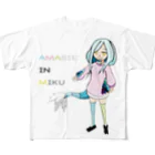 MiraiのAMABIE IN MIKU フルグラフィックTシャツ