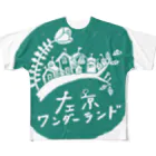 左京ワンダー・ドネーショップの左京ワンダー・応援グッズ All-Over Print T-Shirt