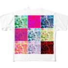 MUGURa-屋のムグラのグ　混赤 All-Over Print T-Shirt