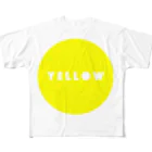 PのCIRCLE YELLOW. フルグラフィックTシャツ