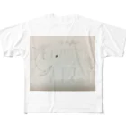 KIRAKIRAのシュールなマンモス All-Over Print T-Shirt