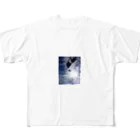 SASARiNS の空と信号 All-Over Print T-Shirt