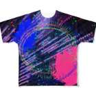 Ojoh.X_2-4のElectric City （Ⅱ） フルグラフィックTシャツ