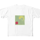 my pastel（いしはら　まさこ）の魂と情熱 フルグラフィックTシャツ