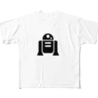 パフマンのR2ーD2 フルグラフィックTシャツ