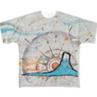 太陽drops -立華 圭グッズショップ-のご来光 All-Over Print T-Shirt