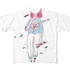 物販のinu o mune ni All-Over Print T-Shirt