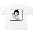 にくまん子の夏のドーピングT フルグラフィックTシャツ