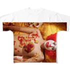 zakroのfastfood  フルグラフィックTシャツ