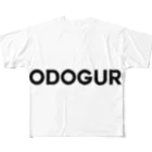 TOKYO LOGOSHOP 東京ロゴショップのNODOGURO-ノドグロ- All-Over Print T-Shirt