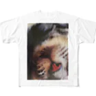 電気羊研究所science&GAMEの猫の鼻 All-Over Print T-Shirt