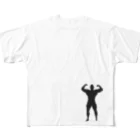 Plustのマッチョポーズ All-Over Print T-Shirt