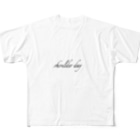 筋トレ好きの為の場所の肩の日Tシャツ All-Over Print T-Shirt
