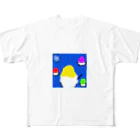 edamamedaisukiのふわふわかき氷 フルグラフィックTシャツ