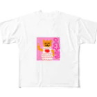 edamamedaisukiのドレスの猫 All-Over Print T-Shirt