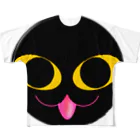 倭solのクロネコマルちゃん All-Over Print T-Shirt