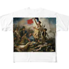 いとの民衆を導く自由の女神 All-Over Print T-Shirt