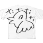 倭solのtititi鳥 All-Over Print T-Shirt