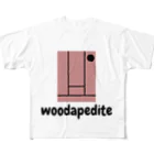 woodapedite Fukuoka shopのminimatou hanabue フルグラフィックTシャツ