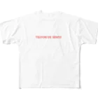 monthのTSUYOKIで銭湯へ向かう　VOL2 フルグラフィックTシャツ