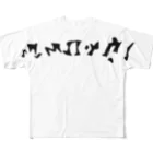 フミ/FumiのScratch Letters フルグラフィックTシャツ