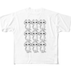 もけいぬ商店のネムイ君9 All-Over Print T-Shirt