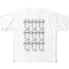 もけいぬ商店のネムイ君9 All-Over Print T-Shirt