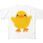 Lily bird（リリーバード）のほわピヨちゃん① フルグラフィックTシャツ