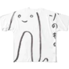 縹のナゾのもの フルグラフィックTシャツ